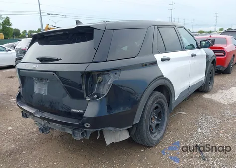 2021 Ford Police Interceptor из США, поврежденный, VIN 1FM5K8AB5MGB99148